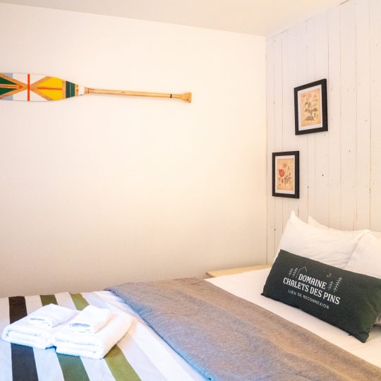 Chambre 1 chalet le pêcheur