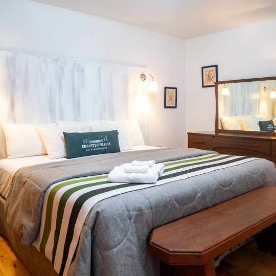 Chambre 2 chalet le pêcheur